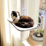 Cozy Foldable Cat Window Hammock Perch 50x30cm