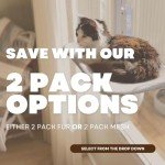 Cozy Foldable Cat Window Hammock Perch 50x30cm