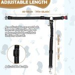 Adjustable 3-in-1 Dog Seat Belt Harness Set