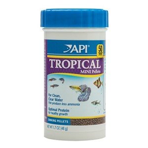 API Tropical Mini Pellets Fish Food, 51g