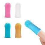 Dog Toothbrush Set - 4 Finger Brush Kit
