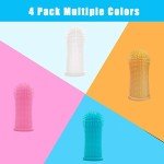 Dog Toothbrush Set - 4 Finger Brush Kit