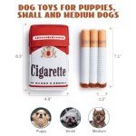 Cigarette Shape Squeaky Toy for Dogs