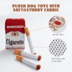 Cigarette Shape Squeaky Toy for Dogs