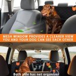 Dog Car Seat Extender and Hammock Cover