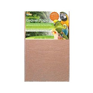 Penn Plax Bird Cage Sand Sheet Gravel Paper 7-Pack