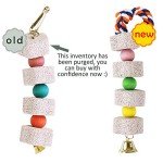 Unibene Parrot Chewing Toy with Calcium Block – 2 Pack