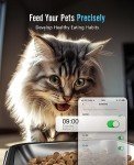 Oneisall WiFi Automatic Cat Feeder for Two Cats
