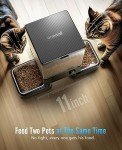 Oneisall WiFi Automatic Cat Feeder for Two Cats