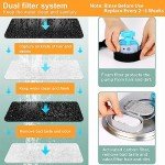 OMIPAWZ 3.2L Automatic Stainless Steel Cat Water Fountain