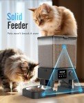 Oneisall WiFi Automatic Cat Feeder for Two Cats