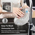 OMIPAWZ 3.2L Automatic Stainless Steel Cat Water Fountain