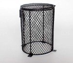Pet Reptile Heat Lamp Mesh Cover - Black