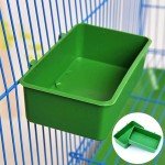 2 PCS Hanging Bird Bathtub with Side Hooks