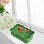 2 PCS Hanging Bird Bathtub with Side Hooks