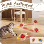 Interactive Automatic Cat Toy Rolling Ball Set