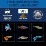 Tetra Freeze-Dried Blood Worms for Fish 0.25 Oz