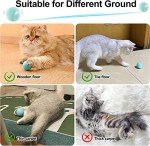 Interactive Automatic Cat Ball Toy with Light