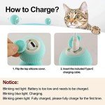 Interactive Automatic Cat Ball Toy with Light