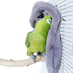Cozy Fleece Bird Blanket and Cuddle Nest