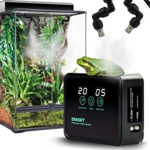 Smart Reptile Misting System with Adjustable Nozzles