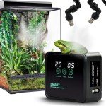 Smart Reptile Misting System with Adjustable Nozzles