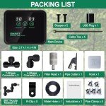 Smart Reptile Misting System with Adjustable Nozzles