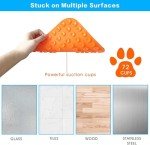 2-Pack 8" Dog Lick Mat for Treats and Relief