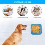 2-Pack 8" Dog Lick Mat for Treats and Relief
