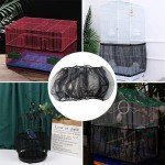 AIMALL Stretchable Bird Cage Guard Net - Black