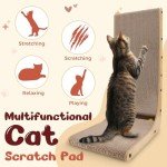 L-Shaped Cat Scratcher Pad - 69 CM