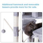 Large Multi-Level Cat Tree with Scratching Posts