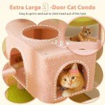 PAWZ Road 184cm Cat Tree with Dual Condos