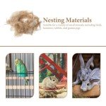Natural Bird Nesting Materials for Budgies and Parrots