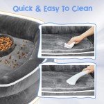 TUXOIUBA XL Orthopedic Dog Bed with Egg Foam