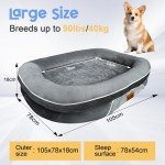 TUXOIUBA XL Orthopedic Dog Bed with Egg Foam