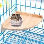 Wooden Bird Perch Stand for Small Pets