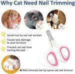 DGBAY Cat & Kitten Nail Clipper - Pink