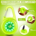USB-C Rechargeable Dog Night Light - Waterproof & Safe