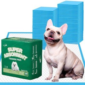 IMMCUTE Super Absorbent Puppy Pee Pads - 100 Count