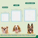 IMMCUTE Super Absorbent Puppy Pee Pads - 100 Count