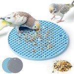 Interactive Bird Foraging Puzzle Feeder Mats - 2 Pack