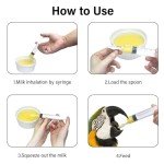LUPAPA 60ml Baby Bird Feeding Syringe Set