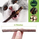 Organic Cat Chew Toys with Matatabi Sticks - 50 Pcs