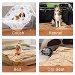 Soft Paw Print Dog and Cat Blanket 2 Pack