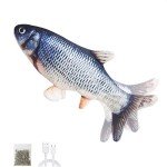 Interactive Electric Flopping Fish Cat Toy