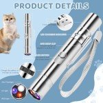 Adjustable Rechargeable Laser Pointer Toy for Cats
