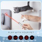 Adjustable Rechargeable Laser Pointer Toy for Cats