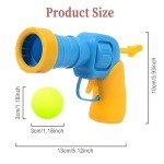Colorful Plush Cat Toy Balls with Launcher