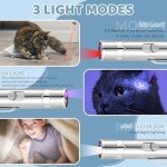 Adjustable Rechargeable Laser Pointer Toy for Cats